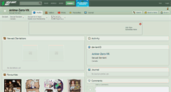 Desktop Screenshot of anime-zero-vk.deviantart.com