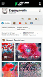 Mobile Screenshot of evgenyaverin.deviantart.com