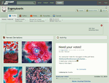 Tablet Screenshot of evgenyaverin.deviantart.com