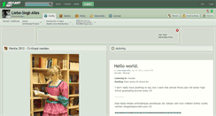 Desktop Screenshot of liebe-siegt-alles.deviantart.com