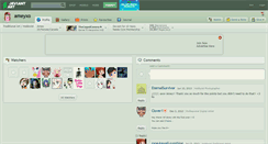 Desktop Screenshot of ameyxo.deviantart.com