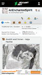Mobile Screenshot of anenchantedspirit.deviantart.com