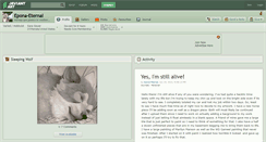 Desktop Screenshot of epona-eternal.deviantart.com