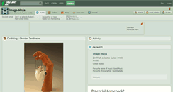 Desktop Screenshot of image-ninja.deviantart.com