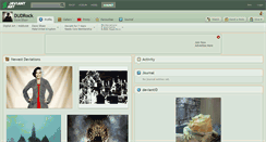 Desktop Screenshot of dudrock.deviantart.com