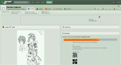 Desktop Screenshot of damien-isakura.deviantart.com