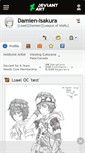 Mobile Screenshot of damien-isakura.deviantart.com