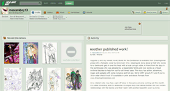 Desktop Screenshot of mascaraboy13.deviantart.com