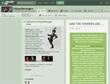 Tablet Screenshot of killjoysrevenge.deviantart.com