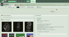 Desktop Screenshot of mr-saxon.deviantart.com
