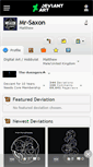 Mobile Screenshot of mr-saxon.deviantart.com