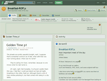 Tablet Screenshot of breakfast-rofls.deviantart.com