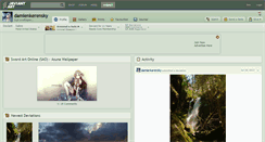 Desktop Screenshot of damienkerensky.deviantart.com