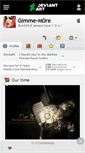 Mobile Screenshot of gimme-m0re.deviantart.com