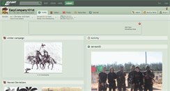 Desktop Screenshot of easycompany101st.deviantart.com