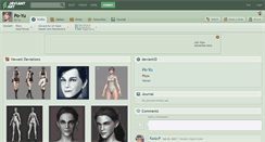Desktop Screenshot of po-yu.deviantart.com