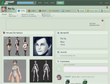 Tablet Screenshot of po-yu.deviantart.com