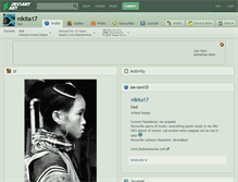 Tablet Screenshot of nikita17.deviantart.com