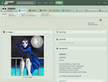 Tablet Screenshot of elaeon.deviantart.com