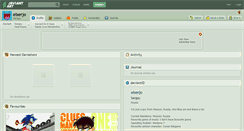Desktop Screenshot of elserjo.deviantart.com