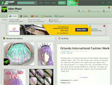 Tablet Screenshot of alien-phant.deviantart.com
