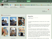 Tablet Screenshot of chanyto.deviantart.com