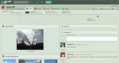 Desktop Screenshot of kyros-xiii.deviantart.com