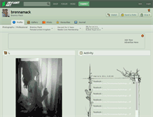 Tablet Screenshot of brennamack.deviantart.com