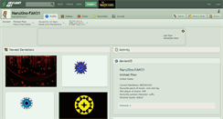 Desktop Screenshot of naruxino-fan31.deviantart.com