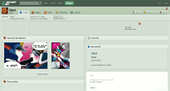 Desktop Screenshot of dipol.deviantart.com