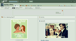 Desktop Screenshot of neville-x-ginny.deviantart.com