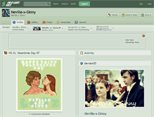 Tablet Screenshot of neville-x-ginny.deviantart.com