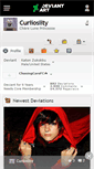 Mobile Screenshot of curiiosiity.deviantart.com