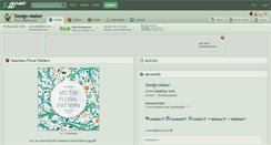Desktop Screenshot of design-maker.deviantart.com