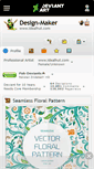 Mobile Screenshot of design-maker.deviantart.com