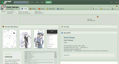 Desktop Screenshot of karai-gakupo.deviantart.com