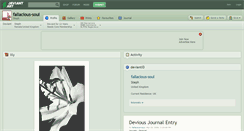 Desktop Screenshot of fallacious-soul.deviantart.com