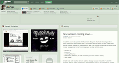 Desktop Screenshot of dabridge.deviantart.com