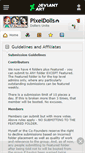 Mobile Screenshot of pixeldolls.deviantart.com