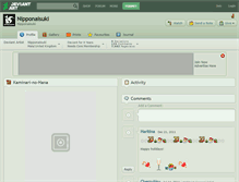 Tablet Screenshot of nipponaisuki.deviantart.com