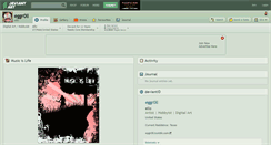Desktop Screenshot of eggr0ll.deviantart.com