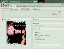 Tablet Screenshot of eggr0ll.deviantart.com