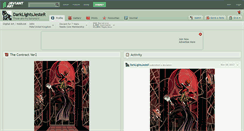 Desktop Screenshot of darklightsjester.deviantart.com