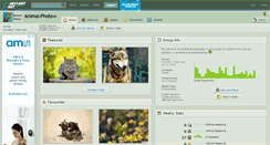 Desktop Screenshot of animal-photo.deviantart.com