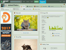 Tablet Screenshot of animal-photo.deviantart.com