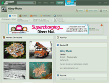Tablet Screenshot of aiboy-photo.deviantart.com
