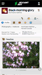 Mobile Screenshot of black-morning-glory.deviantart.com