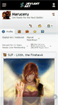 Mobile Screenshot of maruceru.deviantart.com