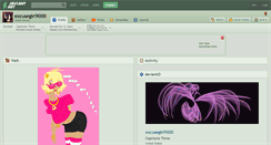 Desktop Screenshot of excusegirl9000.deviantart.com