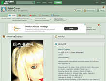 Tablet Screenshot of kairi-chaan.deviantart.com